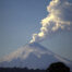 Cotopaxi volcano in Ecuador errupting